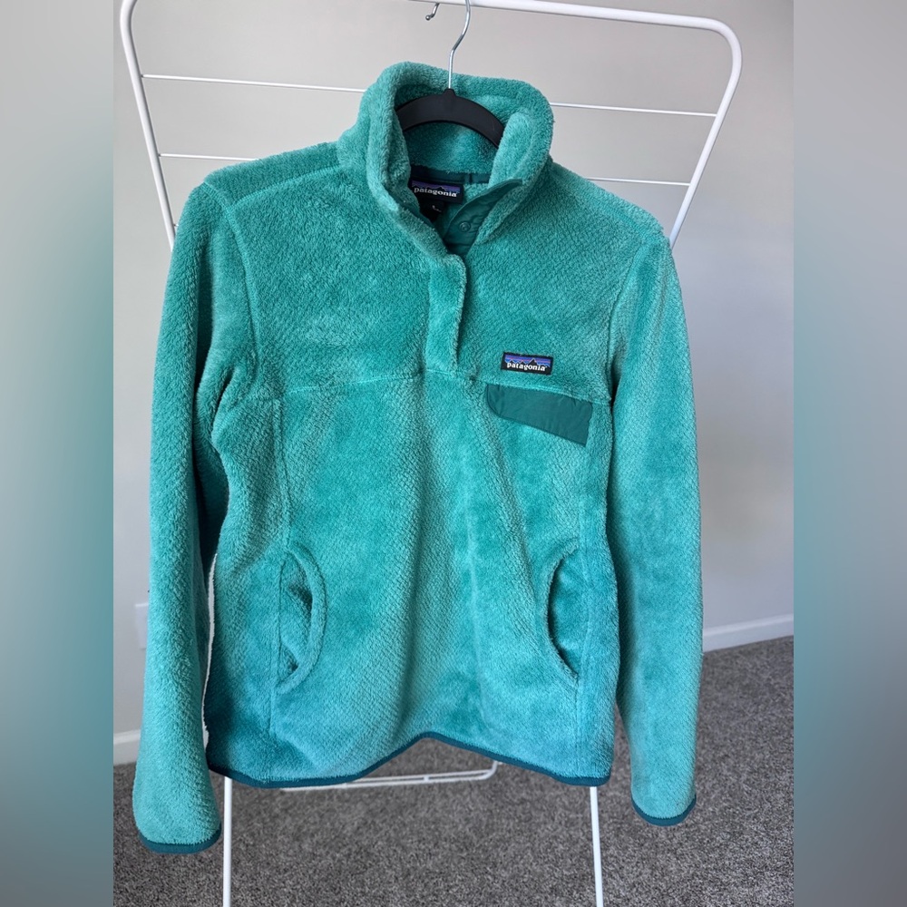 Patagonia Turquoise Fleece Jacket